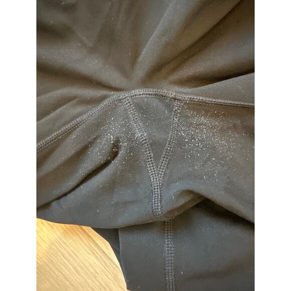 SPANX Black Glossy Side‑Stripe Leggings – Women’s Size M - Picture 5 of 9